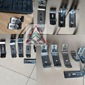 Ke lắp rèm cuốn / rèm cầu vồng / rèm roman