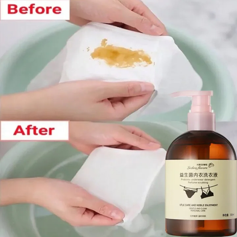 Nước giặt đồ lót chuyên dụng Giúp khử mùi, kháng khuẩn, An toàn cho da nhạy cảm,Nước Giặt Quần Lót Nước Giặt Đồ Lót Tẩy Rửa Khử Mùi Diệt Khuẩn Lưu Hương Thơm Dài Lâu Thân Thiên Với Da TI DO 300ml