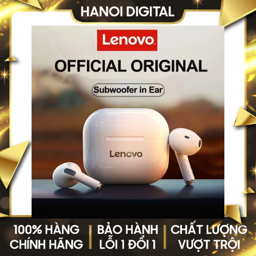 Tai Nghe Bluetooth LENOVO LivePods LP40 TWS - Hàng Chính Hãng