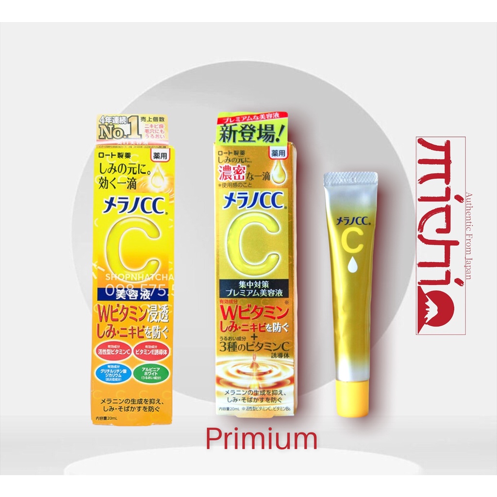 Tinh chất cc melano nhật bản mờ thâm, nám tàn nhang serum vitamin c 20ml