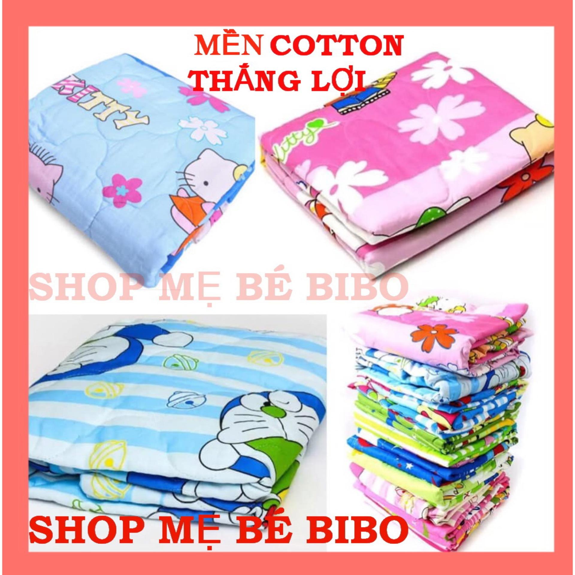 [HÀNG CÔNG TY] CHĂN, MỀN COTTON VẢI THẮNG LỢI CHO BÉ GÁI ĐI HỌC ( 80X120CM)