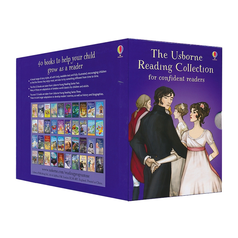 Usborne Reading Collection for Confident Readers - Sách nhập khẩu 40 cuốn