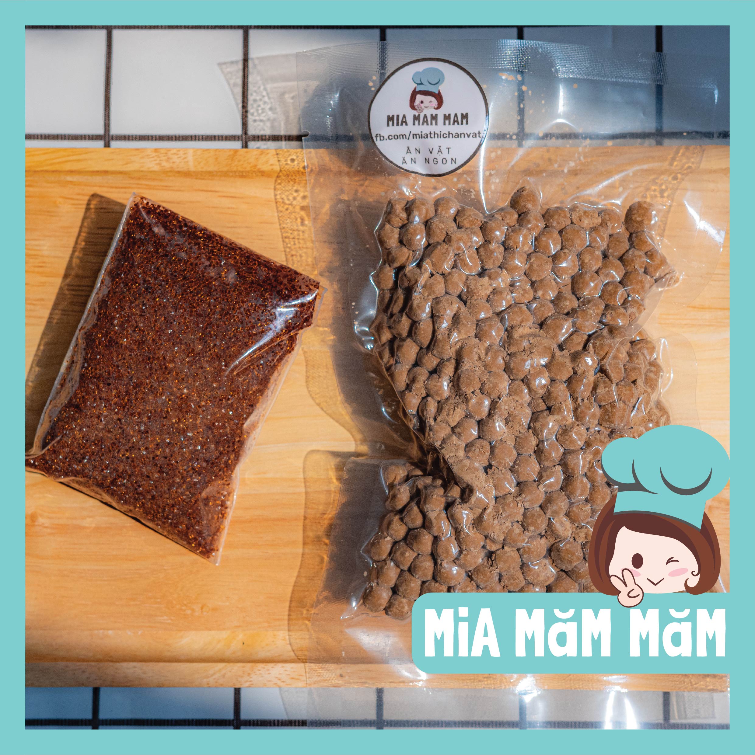 Set trân châu đường đen, hoàng kim - nguyên liệu pha sữa tươi trân châu đường đen