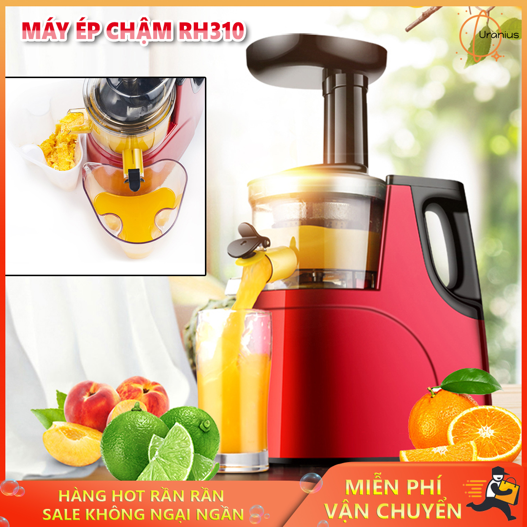Máy ép trái cây tốc độ chậm, Máy ép chậm hoa quả SAVTM, Máy ép chậm RH310 / RH311 cải tiến cao cấp, Đảm bảo vệ sinh an toàn cho sức khỏe con người