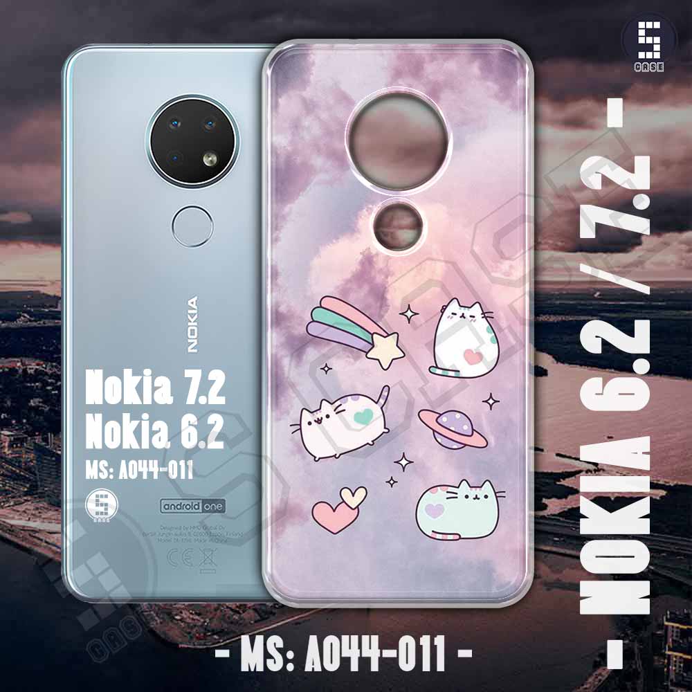 Ốp lưng cho nokia 6.2 hình cute cat a044-011