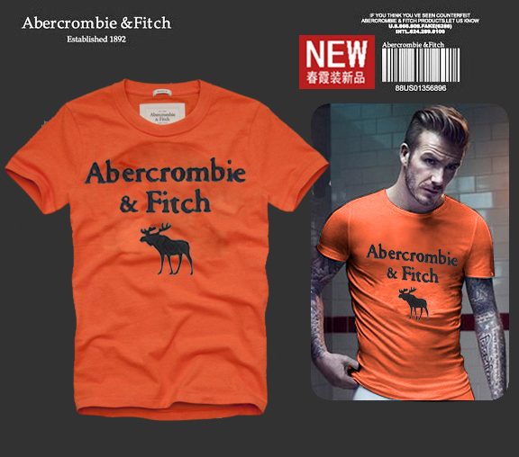 Áo thun Abercrombie color Orange new