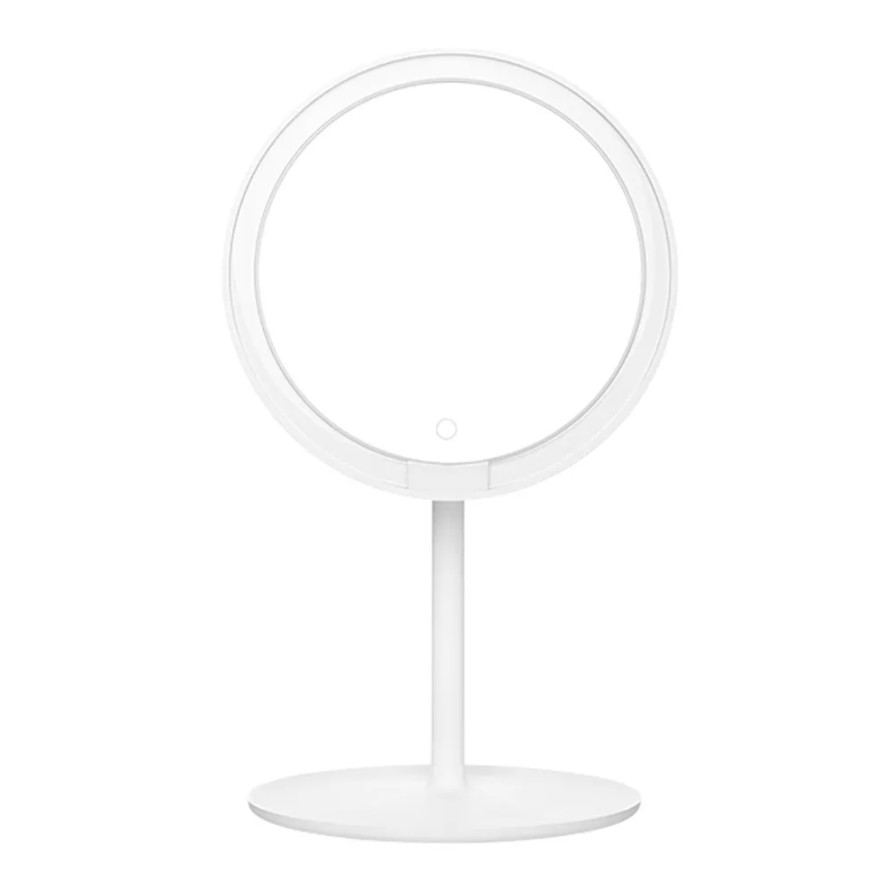 Gương trang điểm Xiaomi Mijia có đèn LED MJHZJ01-ZJ điều chỉnh ánh sáng để bàn cầm tay thông minh nặn mụn cute mini