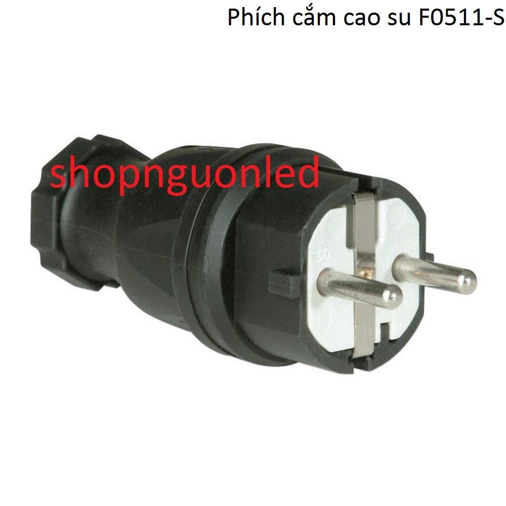 Phích cắm công nghiệp cao su di động Hiệu Panasonic F0511-S/ F0512-S, phích cắm 2 pha cách điện tốt và chống va đập, thích hợp cho tất cả các công trình công nghiệp, các nhà máy và kể cả công trình dân dụng. mua giá rẻ tại shopnguonled.