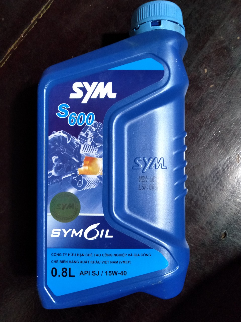 DẦU NHỚT XE TAY GA SYM S600 0.8L