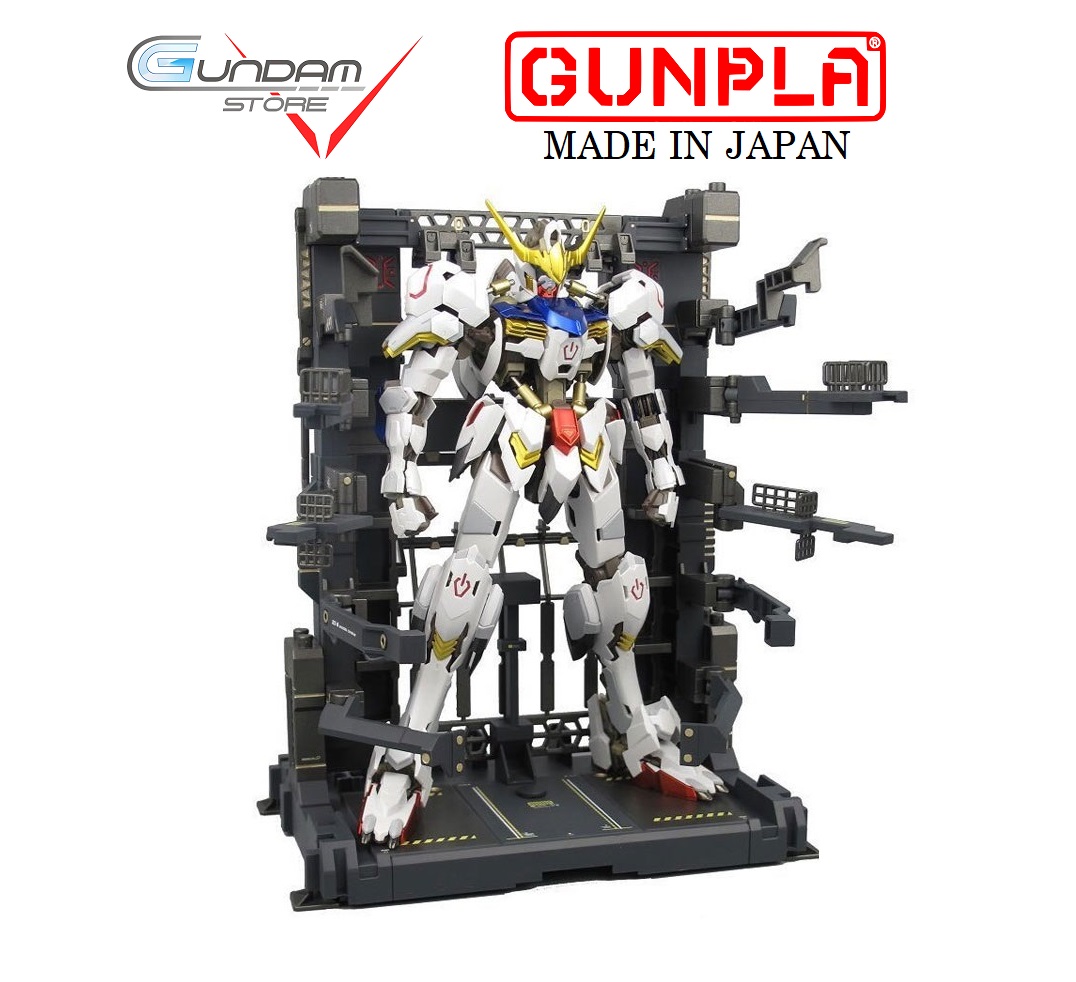 Base gundam mg hangar bw đế trưng bày mô hình đồ chơi lắp ráp anime nhật