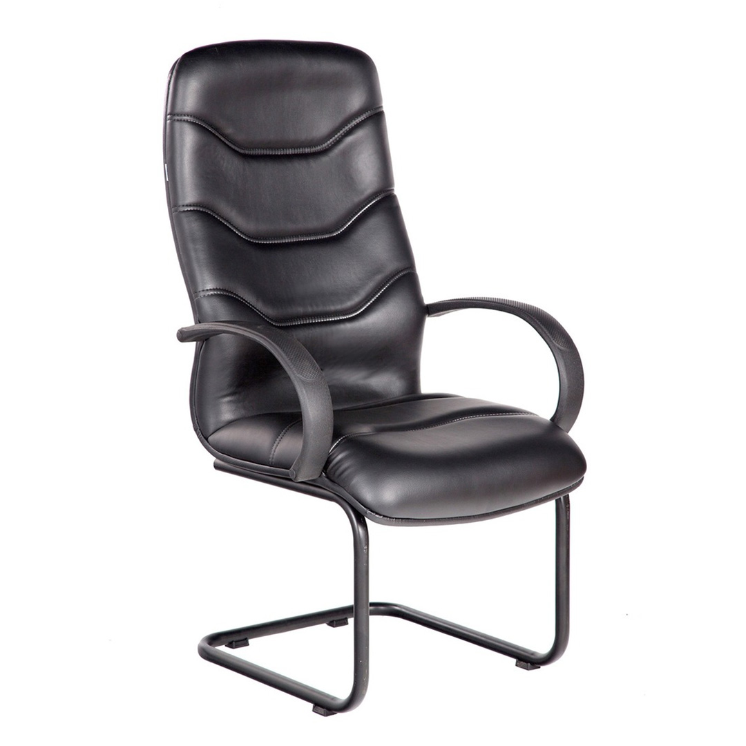 [Freeship] Ghế phòng họp lưng cao IBIE ID4104 chân quỳ sắt sơn tĩnh điện