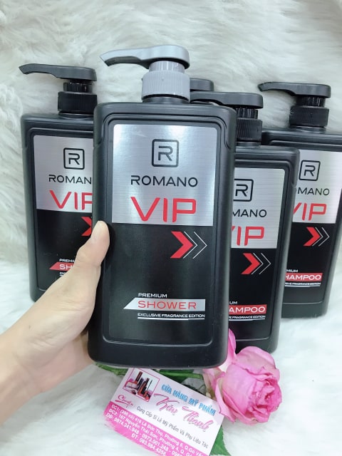 Sữa tắm cao cấp romano vip 650g