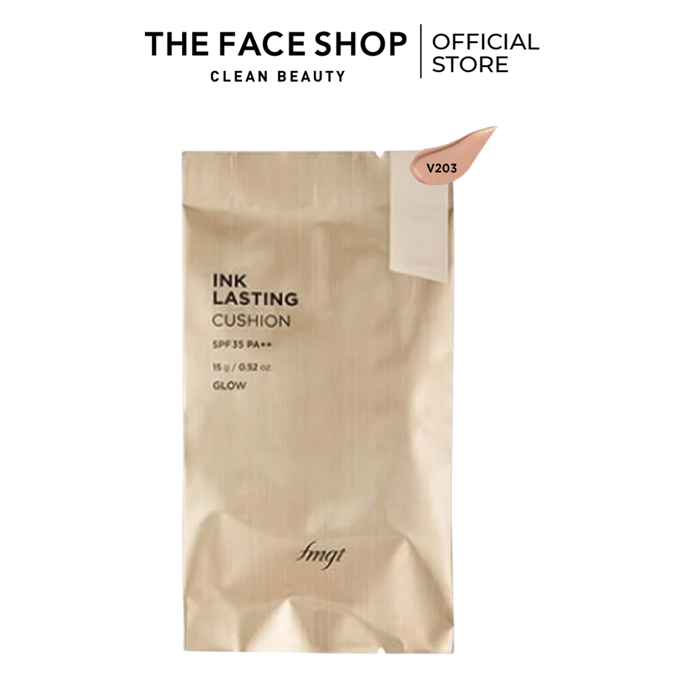 Lõi Phấn Nước Hiệu Ứng Căng Bóng TheFaceShop Ink Lasting Cushion Glow Refill 15g