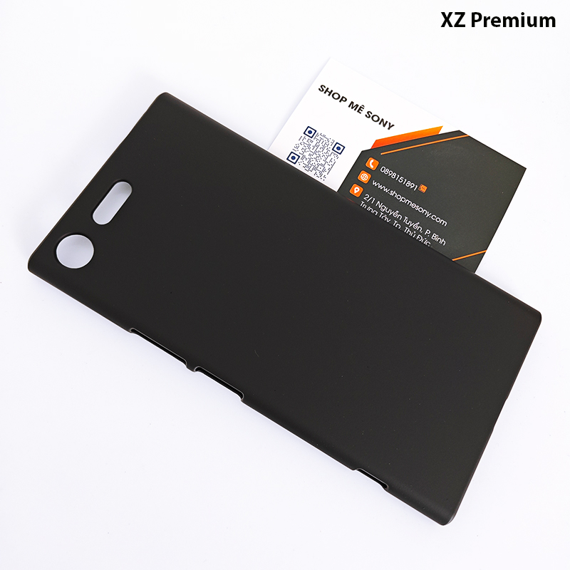 Xz premium - xperia xz1 - xperia xz2 - xperia xz3 - xz2 premium - xz2 compact - ốp cứng phủ nhung cao cấp
