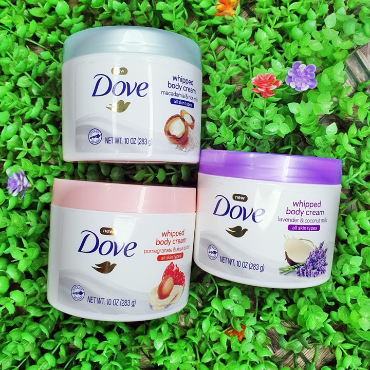 Kem dưỡng ẩm cơ thể Dove Whipped Body Cream – HUKB551