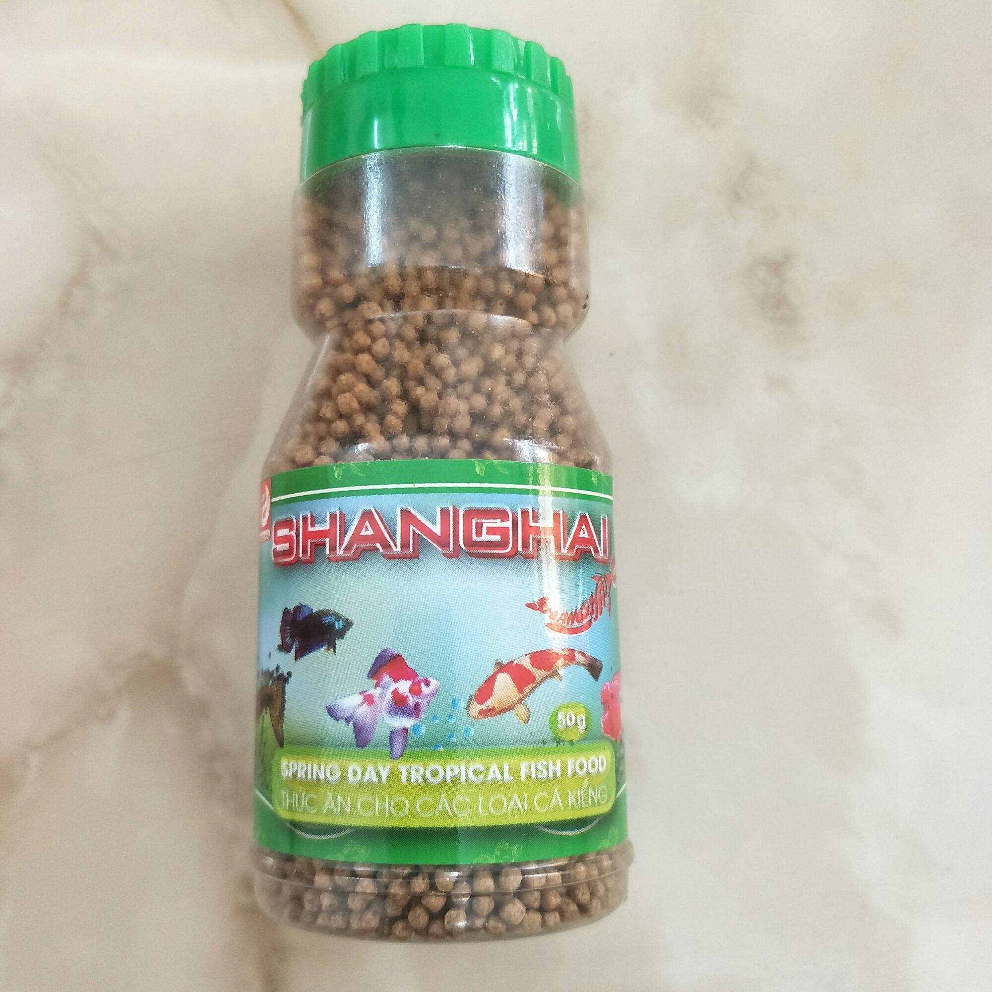 Thức ăn cho các loại cá kiểng Shanghai 50g