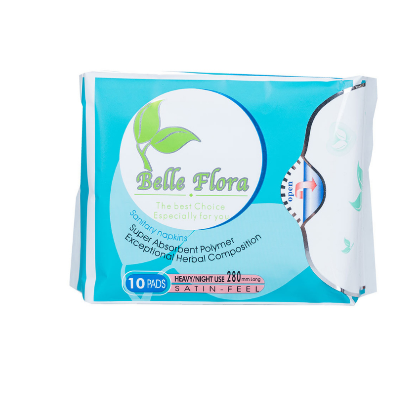 Băng vệ sinh belle flora cotton ban đêm 280mm