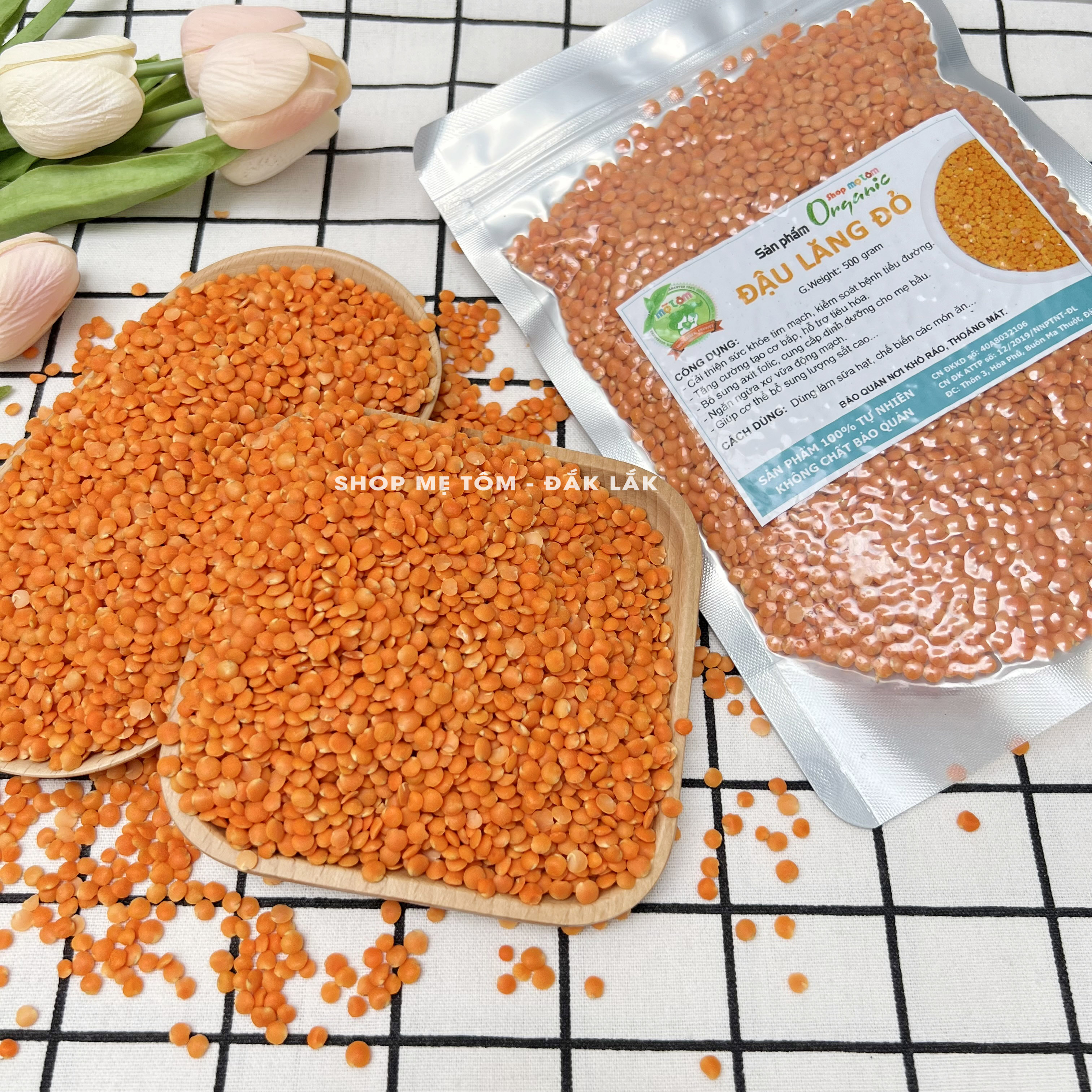 Đậu lăng đỏ nhập khẩu pháp