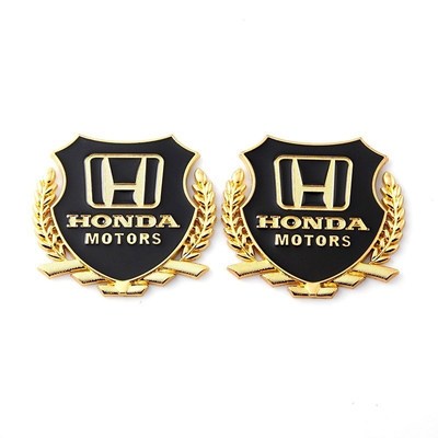 Bộ 02 logo bông lúa honda