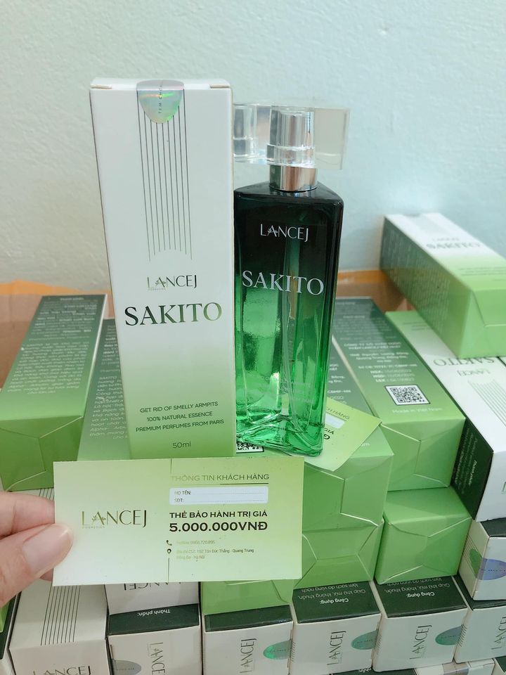 Combo 3 lọ xịt khử mùi hôi nách sakito không gấy kích ứng gia,khử sạch mùi hôi trong một lần xịt.