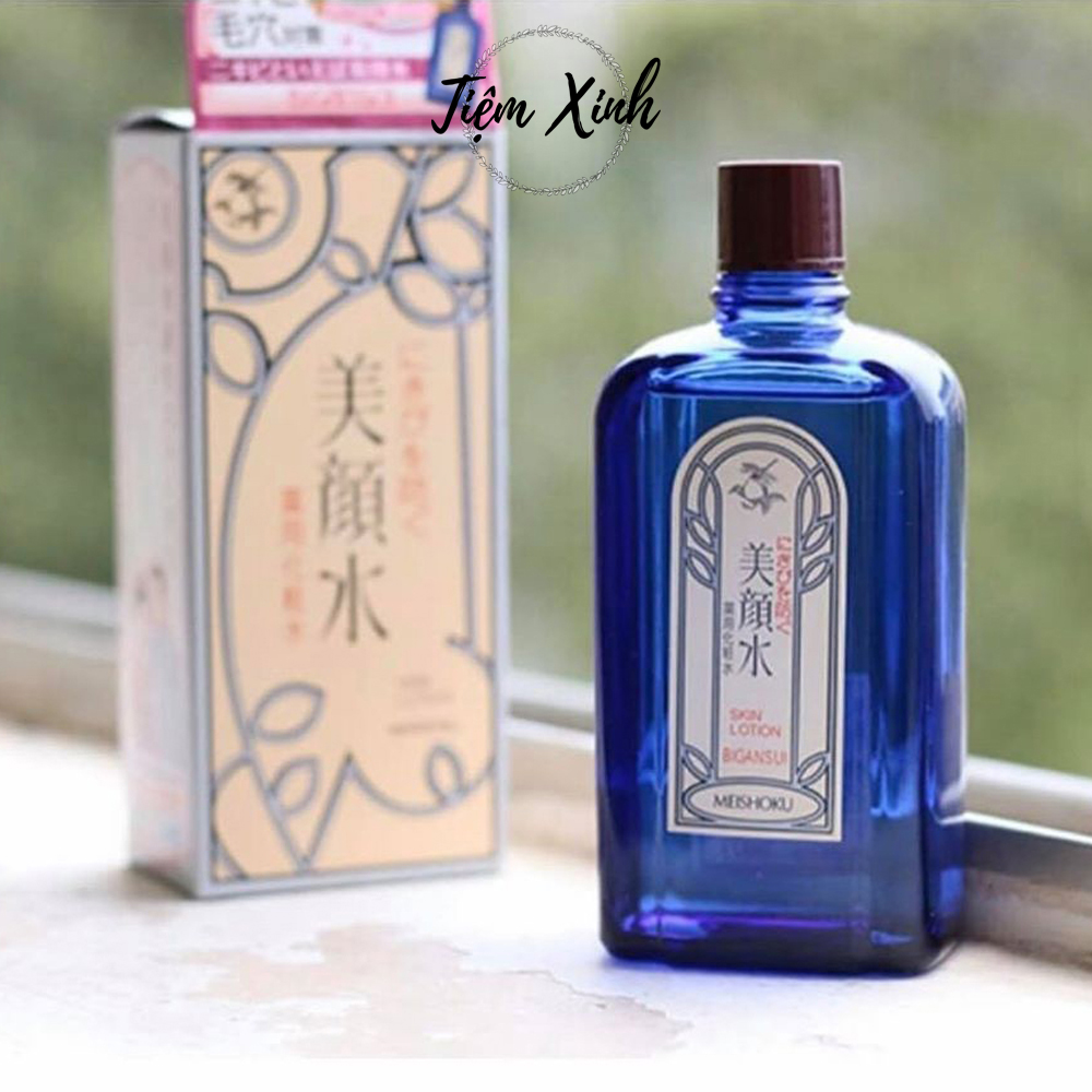 Nước hoa hồng trị mụn Meishoku Bigansui Medicated Skin Lotion 90ml Nhật Bản Lotion trị mụn dành cho da dầu