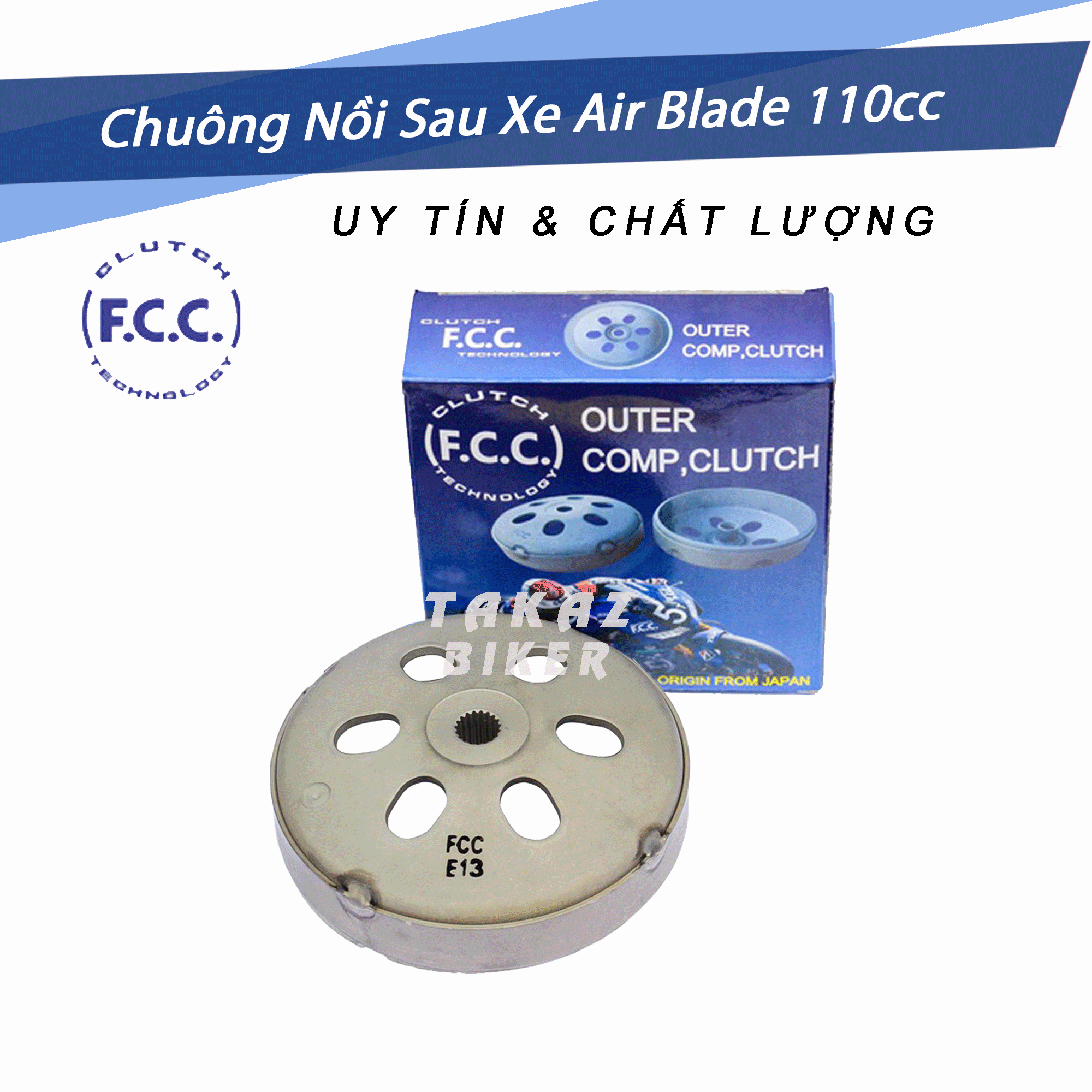 [HCM][ AB-PCX-SH-Vario ] Chuông Nồi FCC Sau Xe Tay Ga : PCX AB SH Mode 125 SH Dylan150 Click Lead110125 [Thế Chuông Hãng Honda ]