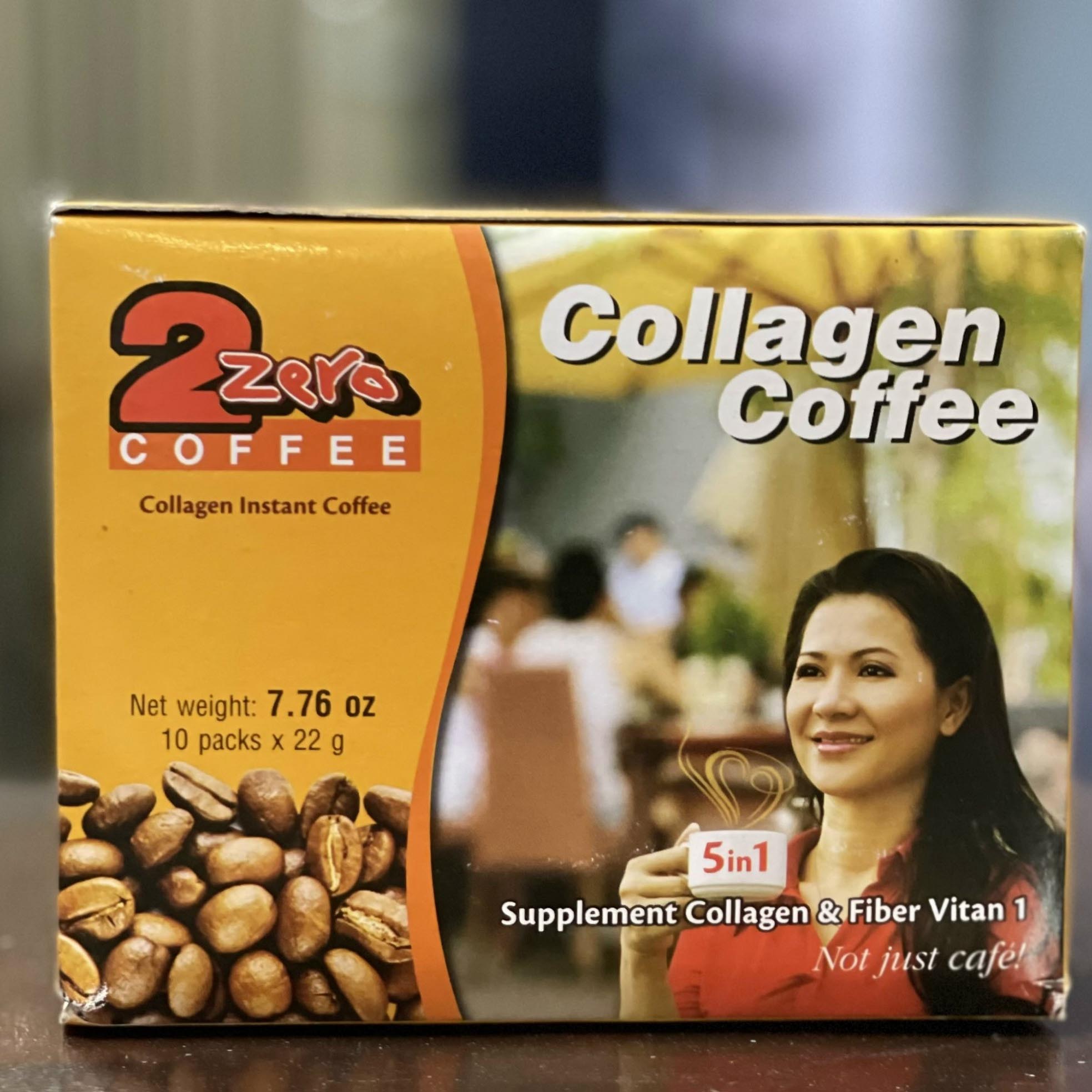 Cà phê sữa hòa tan 5in1 Collagen 220g