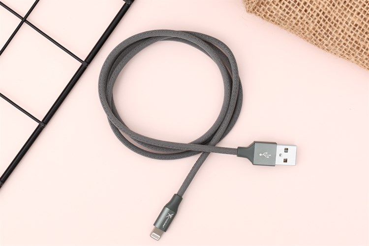 Sale - cáp sạc lightning 1m xmobile ltl-01x xanh rêu iphone chính hãng 100% bảo hành 12 tháng