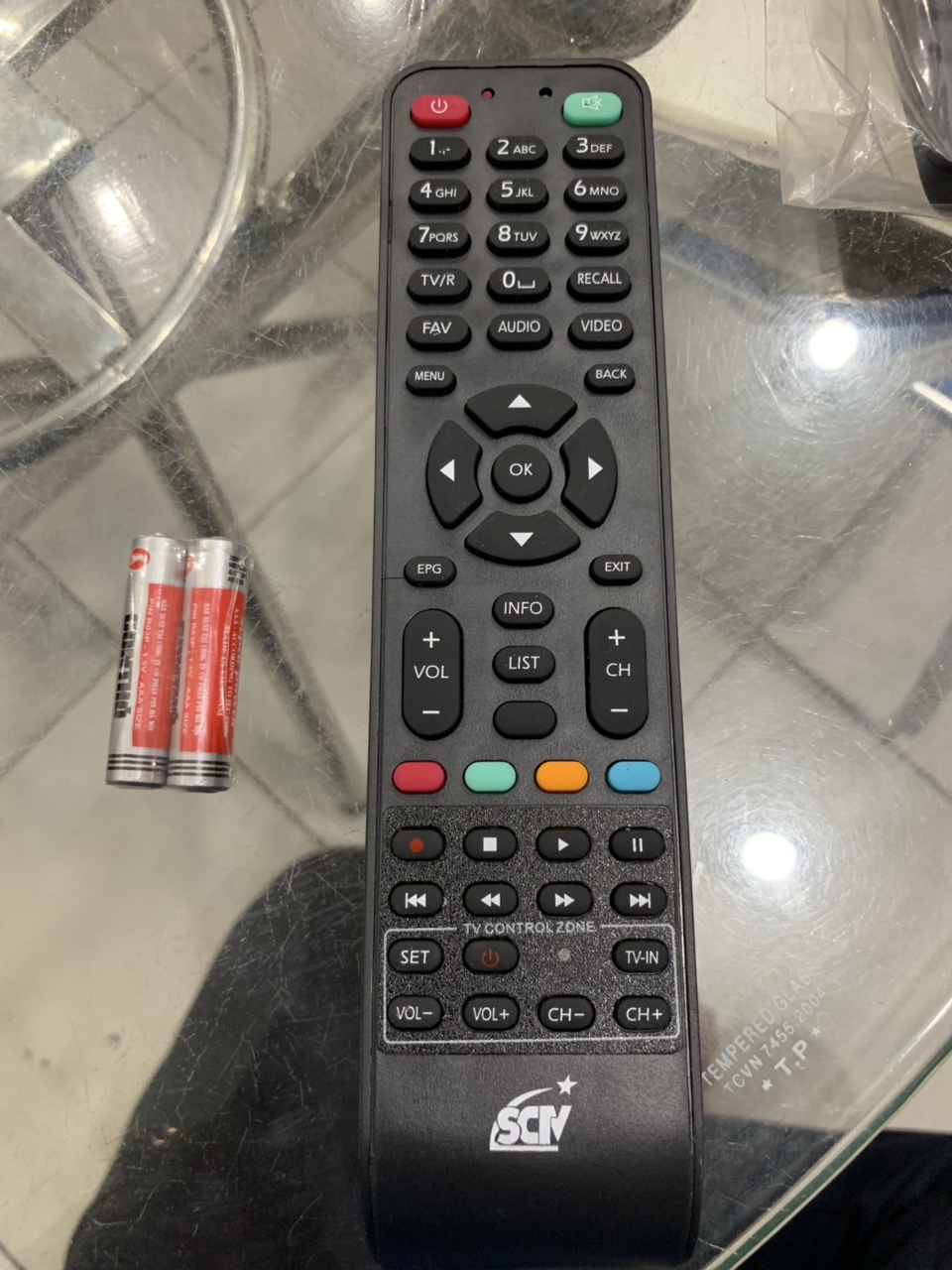 [HCM]REMOTE ĐIỀU KHIỂN ĐẦU THU kĩ thuật số SCTV