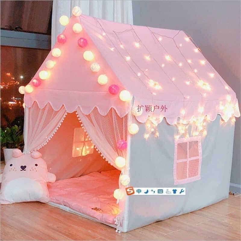 Lều Công Chúa - Hoàng Tử Cho Bé Yêu.lều trẻ em hàng cao cấp loại 1 vải bền chắc trẵn và đáng yêu đang hót trên thị trường và được nhiều cha mẹ mua về cho các bé yêu của mình