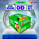SALE 11.11-VC 12%] Thùng 24 Chai Nước Ngọt Giải Khát Có Gaz 7Up (600ml/chai)