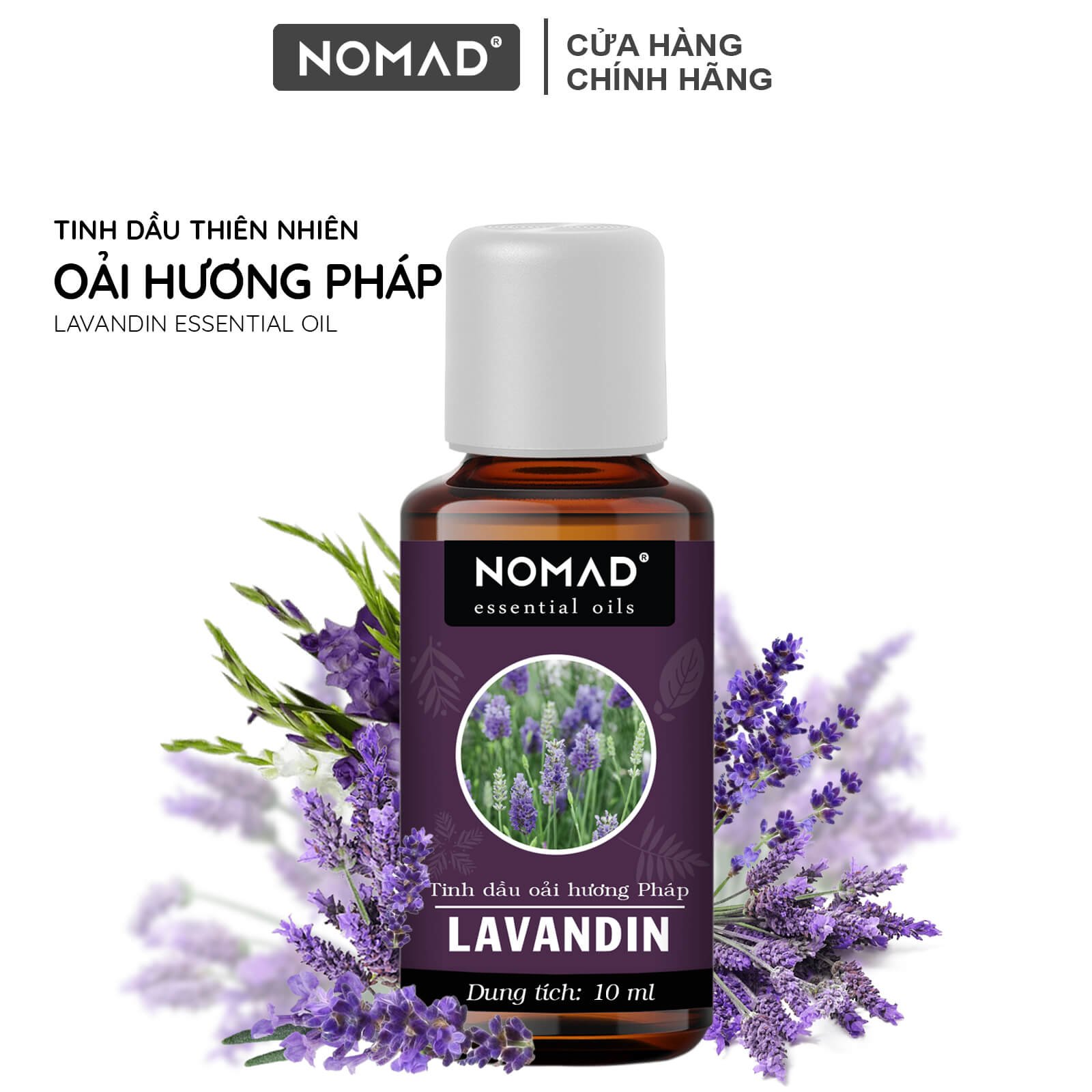 Tinh Dầu Thiên Nhiên Nguyên Chất 100% Nomad Essential Oils 10ml