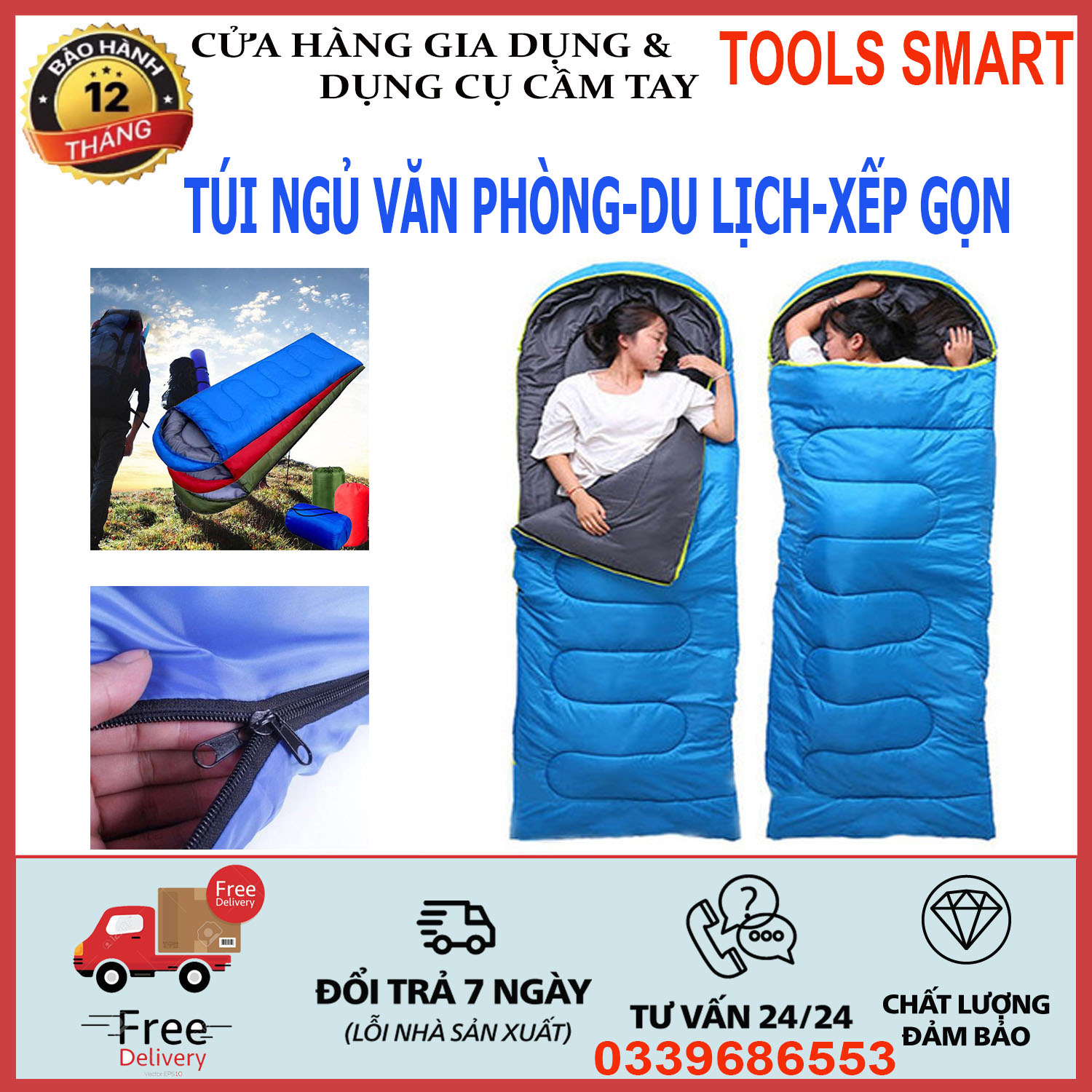 Túi ngủ văn phòng-du lịch-xếp gọn, bộ túi ngủ văn phòng, du lịch, phượt thủ xếp gọn vừa vặn 1 người, túi ngủ cắm trại bền, nhẹtúi ngủ du lịch và văn phòng tiện lợi, túi ngủ du lịch, mền ngủ văn phòng du lịch