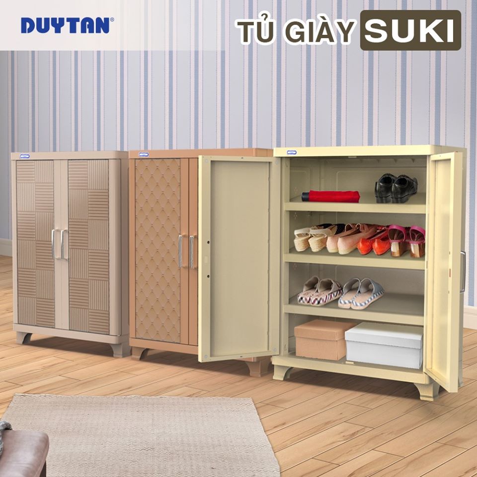[HCM]Tủ giày dép cao cấp Duy Tân SUKI- TẶNG KÈM KHAY TRÀ