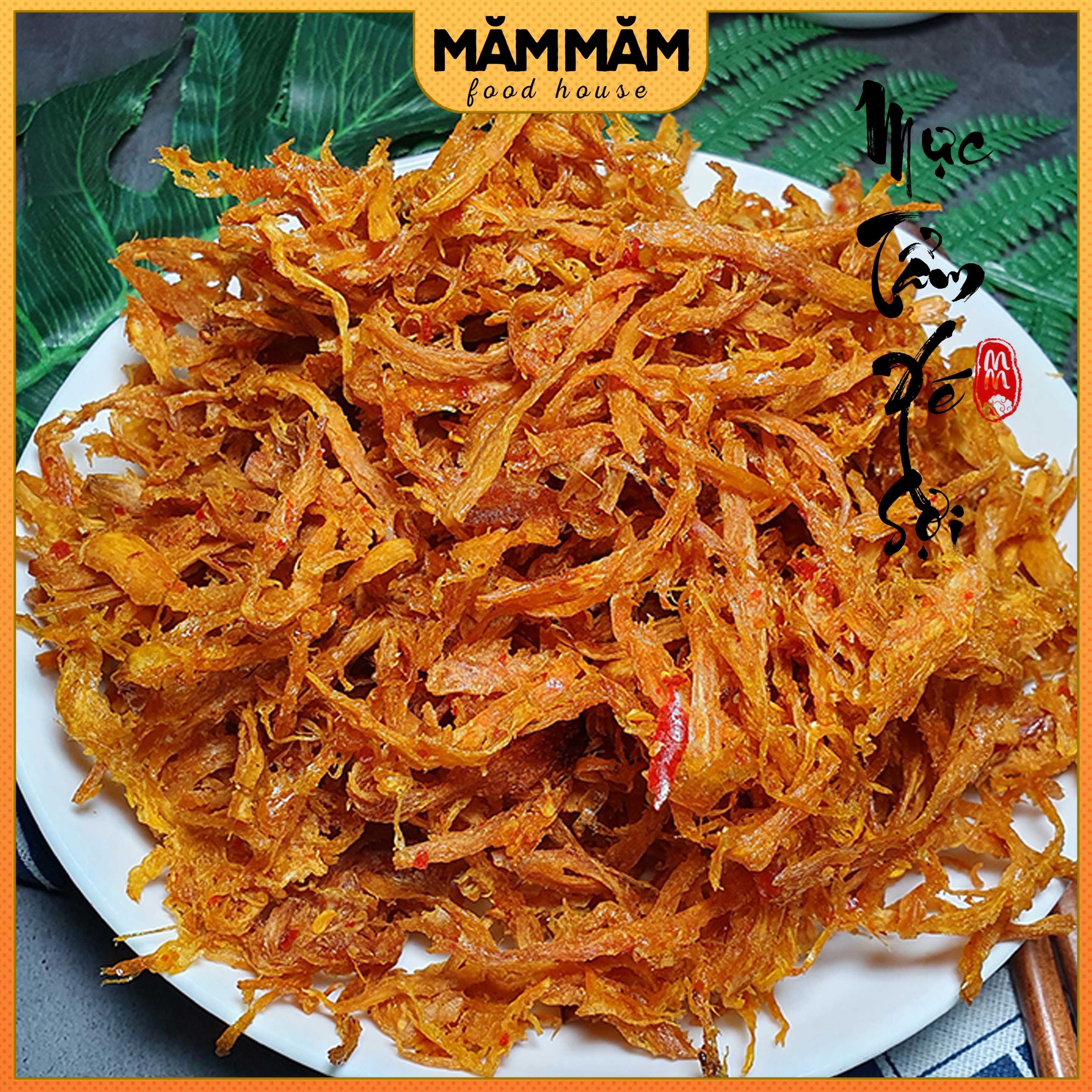 ✪ Mực Tẩm Xé Sợi Cay - Loại 1 ngon