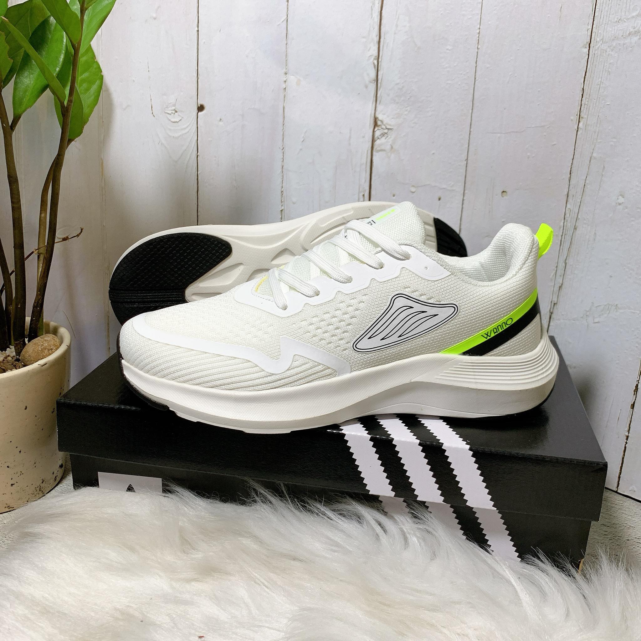 [HCM]Giày Trắng Sneaker Nam Thời Trang Trend 2022 Chất Lượng Chuẩn VNXK Mẫu Wanno [Full Box]