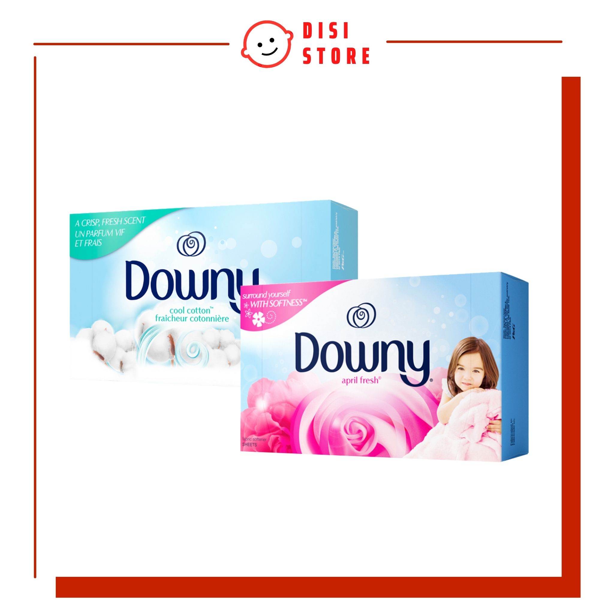 (LẺ) Giấy Thơm Quần Áo Downy Mỹ April Fresh, Cool Cotton, Amber Rose, Botanicals, Lavender Vanilla Bean - DISI