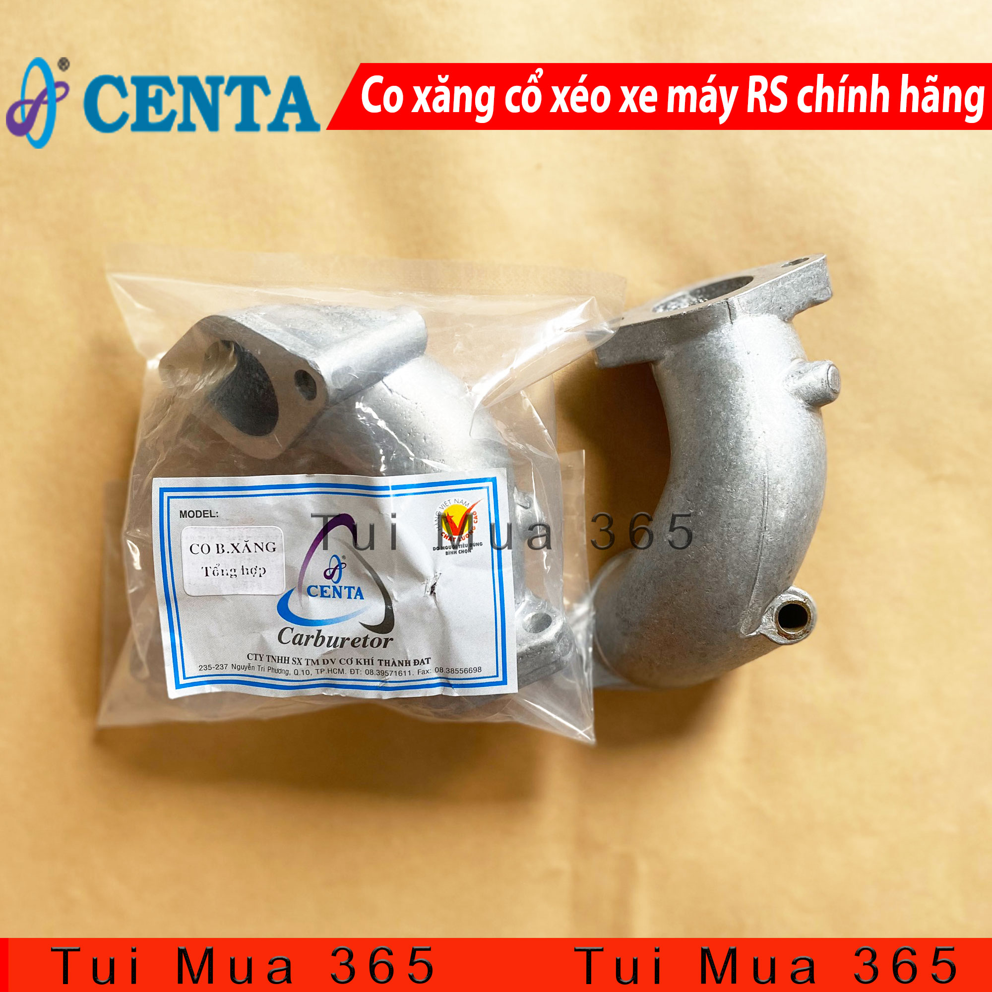 Co xăng cổ xéo xe máy Wave RS, Wave S, Wave RSX