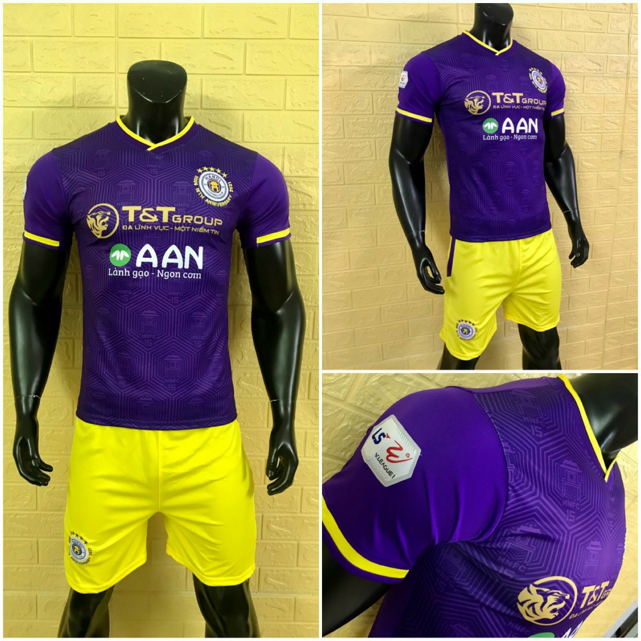 BỘ QUẦN ÁO ĐÁ BANH CLB HÀ NỘI MỚI NHẤT 2021/2022