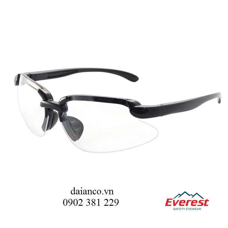 Kính bảo hộ lao động Everest EV901 trắng