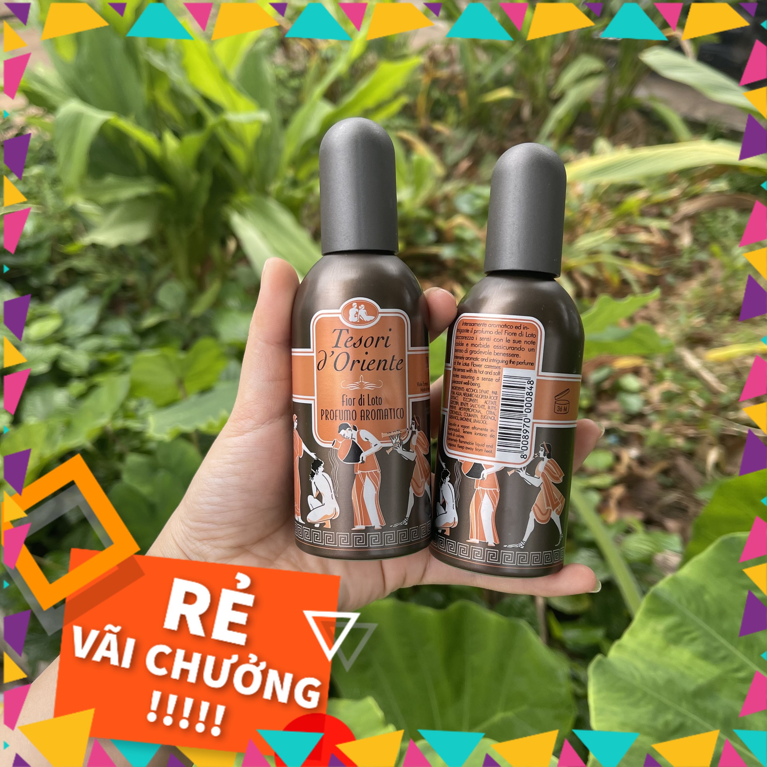 Nước Hoa Italia hương Hoa Sen 100ml Tesori D'Oriente