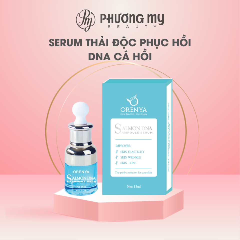 Serum huyết thanh thải độc phục hồi siêu cấp DNA cá hồi 15ml – PhuongMy Beauty