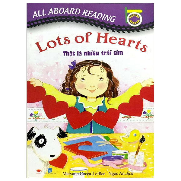 Fahasa - all aboard reading: lots of hearts - thật là nhiều trái tim