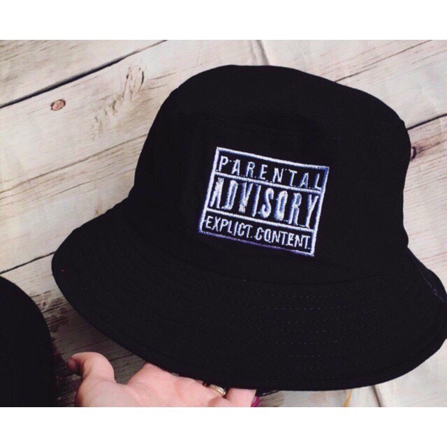 (Ảnh Thật) Mũ bucket nam nữ nón tai bèo thêu chữ ADVISORYY vành tròn vải thoáng khí - Sudoo