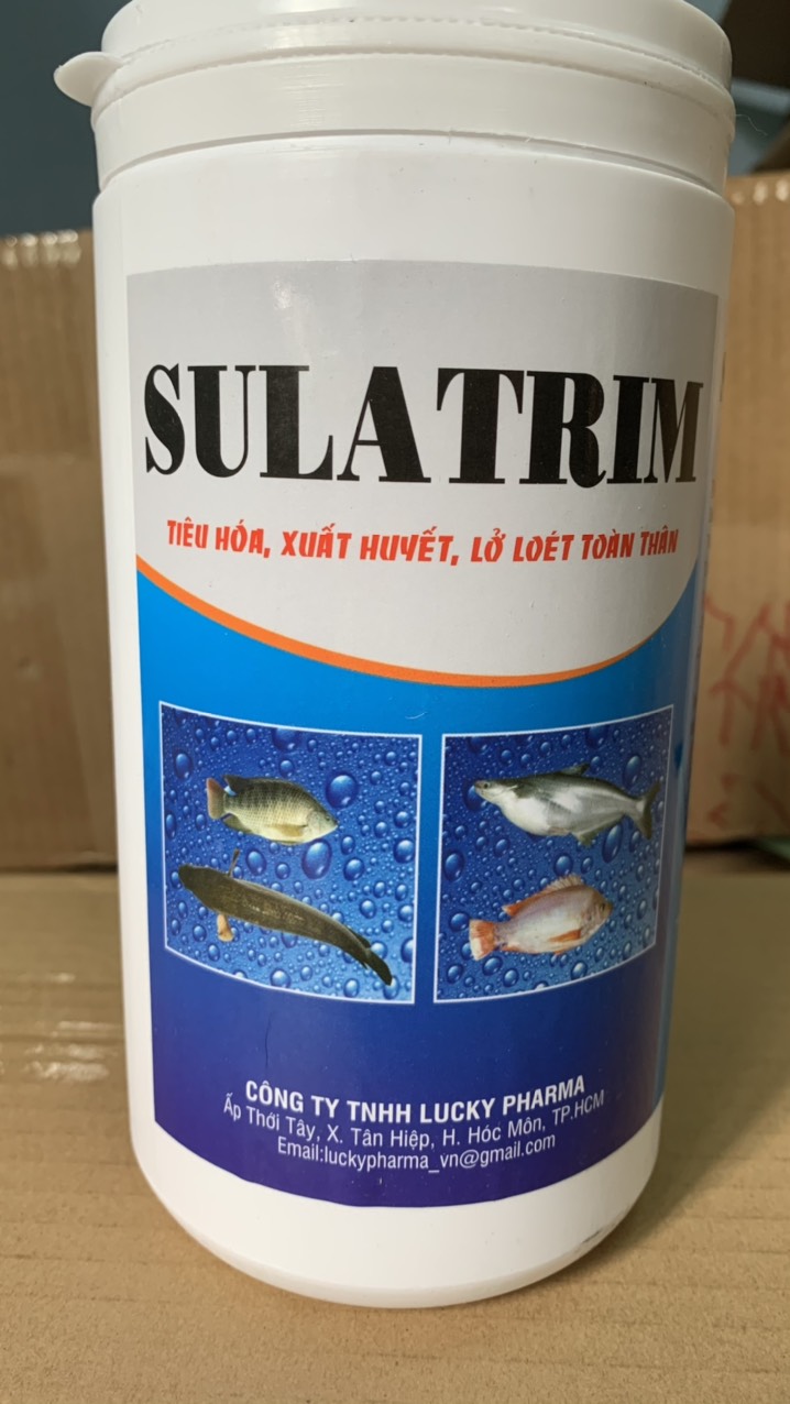 Sulatrim thuoc thủy sản dùng cho cá lươn