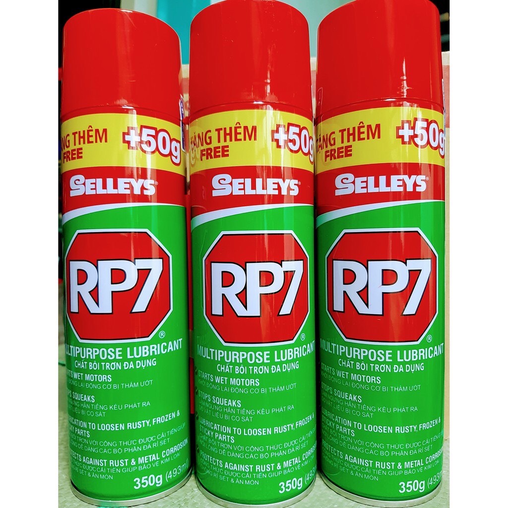 Bình Xịt Chống Rỉ Sét Ăn Mòn RP7  300g/150g