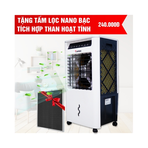 Quạt điều hòa không khí Rapido FRESH 3000D + Tặng tấm lọc Nano bạc