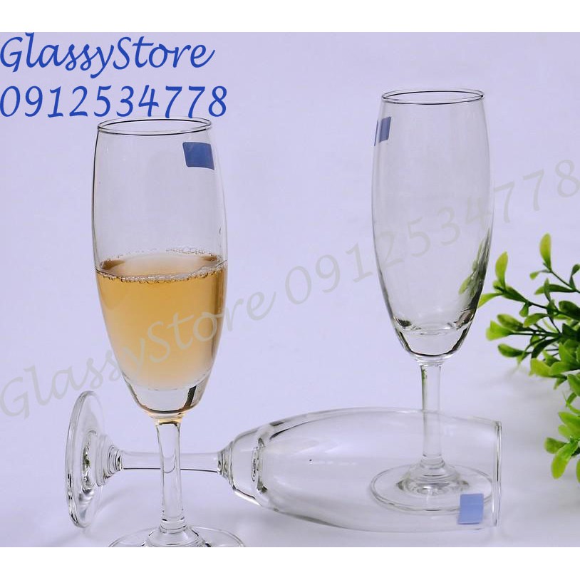 Ly (cốc) thủy tinh Ocean Champagne Flute - 185ml - 1501F07 (Hàng nhập khẩu Thái Lan chính hãng) (1 cái)
