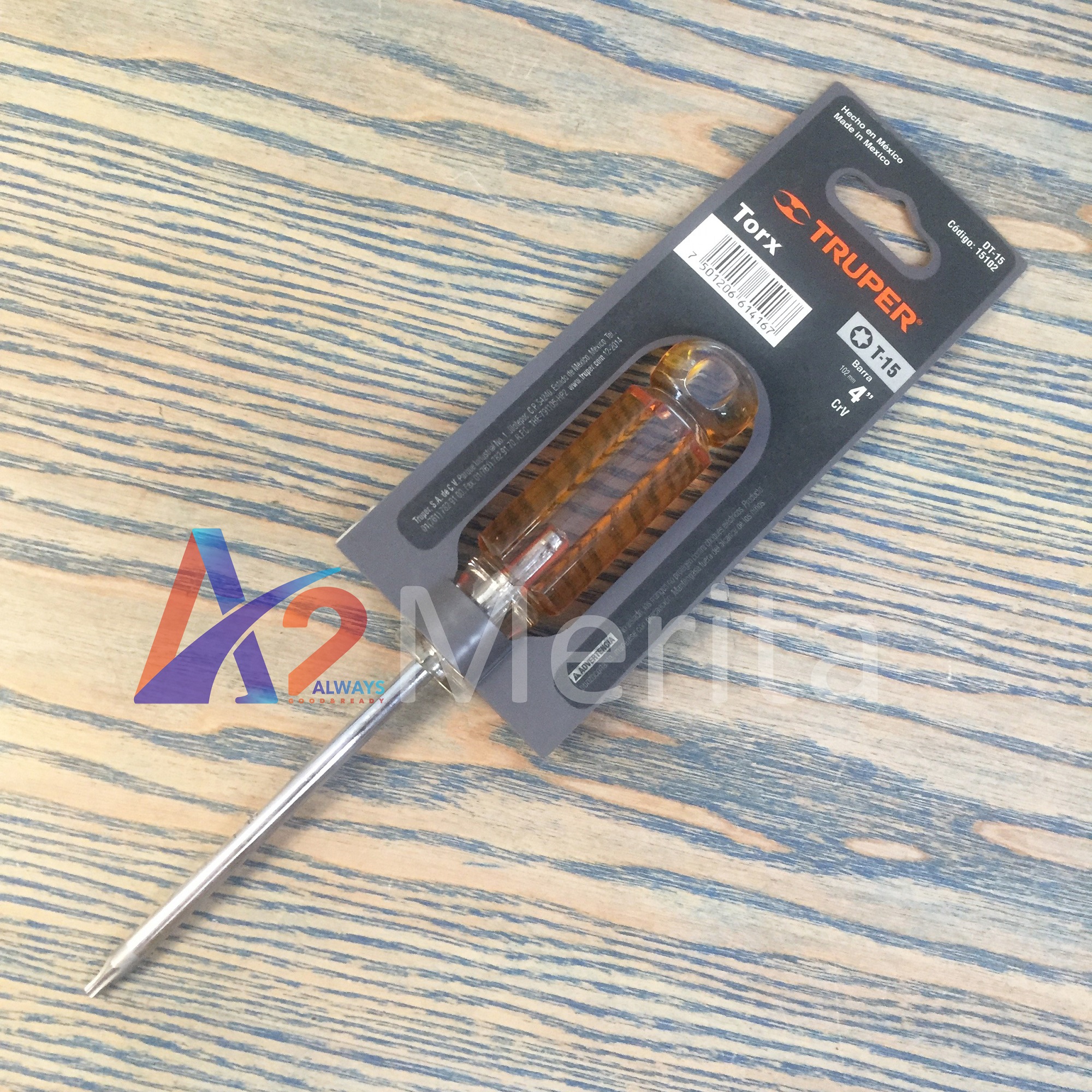 Tuốc nơ vít đầu sao t15 truper 15102