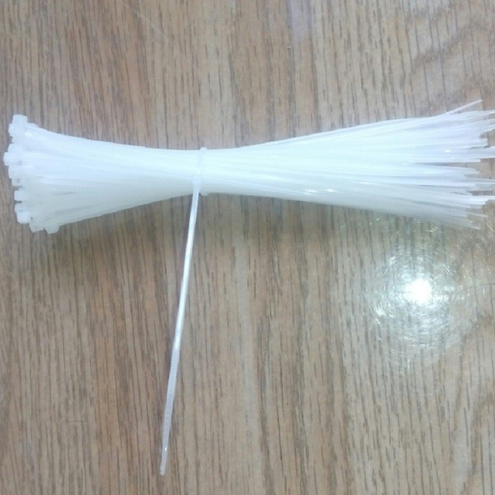 100 dây thít, dây rút 4x200mm lạt nhựa 20cm